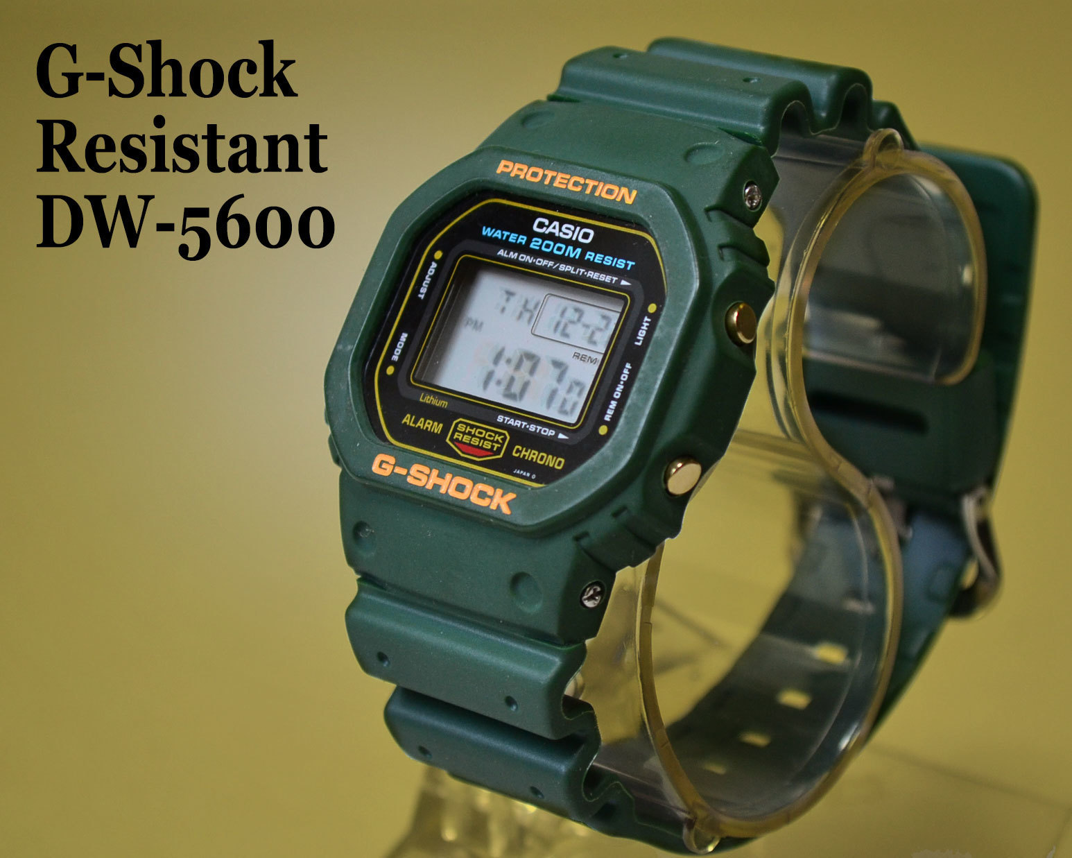 G-shock DW5600 スクリューバック　スピードモデル