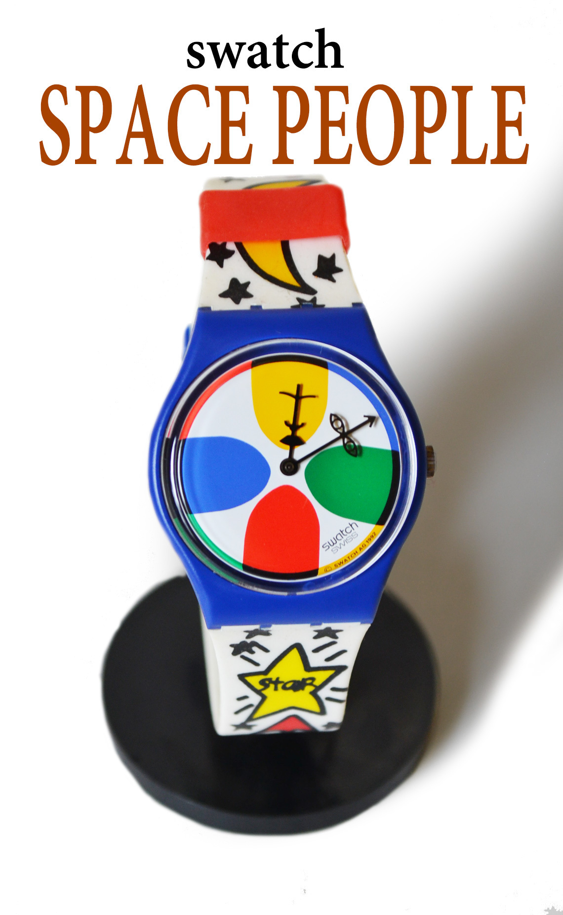 Maxi Swatch CASTELBAJAC 1点 + 腕時計 3点 - 掛時計/柱時計